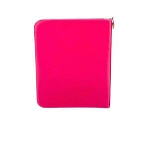 Unisex Saint Laurent Fuchsia Leather Tablet Case